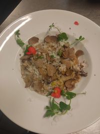 risotto funghi porcini met zomertruffel